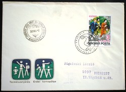 Ff3191 / 1977 for youth i. Stamp ran on fdc