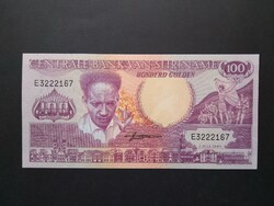 Suriname 100 Gulden 1986 Unc
