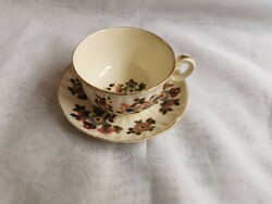 Antik Zsolnay Aranyozott Virágos csésze