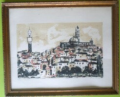 Rác András: Olasz város (Siena)