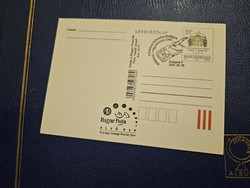 2000-es ELSŐ NAPI díjjegyes levelezőlap Debreceni református kollégám i. Vilálgtalálkozója