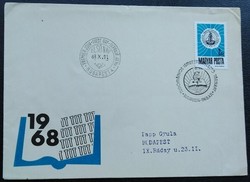 FF2516 / 1968 Tudományos Ismeretterjesztő Társulat bélyeg  FDC-n futott