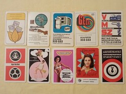 Card calendar 1970-14 in one