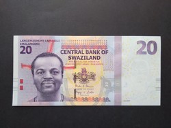 Swaziland 20 emalangeni 2017 unc