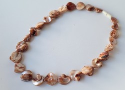 Vintage rainbow shell pearl string