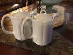 Barokk kávé , tea  kiöntő , kancsó 2 db .