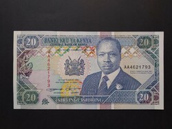 Kenya 20 Shillingi 1993 UNC