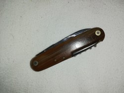 Solingen multi-functional knife with bone handle
