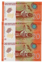 20 Cordoba 3 serial number trackers 2014 Nicaragua