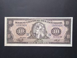 Ecuador 10 sucres 1986 oz