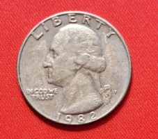 1982 US Quarter Dollar (1777)