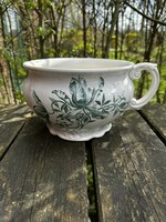 Antique earthenware pot, marked: boch