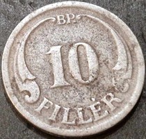 Hungary 10 pennies, 1941