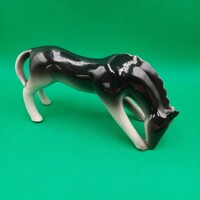 Retro ceramic horse figure