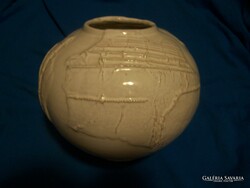 zsuzsa G. Heller 1953) applied spherical vase - 1984