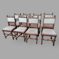 Antik neoreneszánsz székek - 8 db