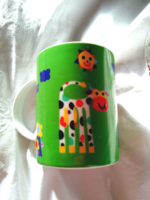 Retro fairy tale mug, cow, very nice giftable mug
