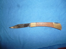 German knife with stainless steel handle