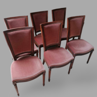 Francia barokk szék - 6 db