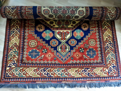 Afgán Khargai kézi csomózású szőnyeg 200 x 140
