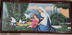 Mary with the Child Jesus - large painting
