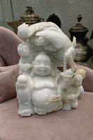 Antique Chinese jade carving Buddha