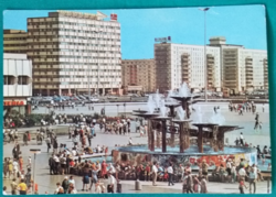 Germany, ndk, berlin hauptstadt skyline, postal clear postcard