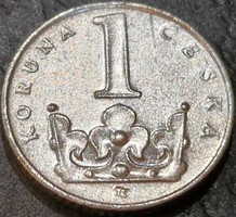 Cseh Köztársaság 1 korona, 1994
