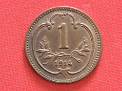 1914. 1 Heller Austro-Hungarian crown (1892 - 1918) (1787)