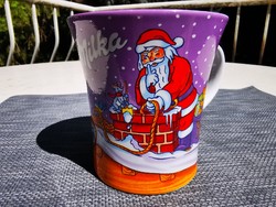 Santa milk mug
