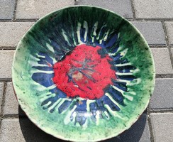 Large ceramic plate from Városlód