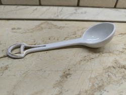 Porcelain sauce spoon for sale!