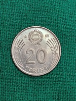 20 Forint 1989 ! Szép !