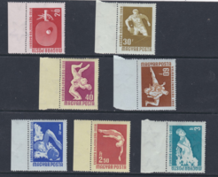 1958. Sport (iii) ** stamp line