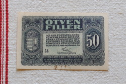 50 fillér (14) 1920 EF