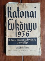 Erdős László, nemes: Katonai évkönyv 1936. Az összes államok haderejének ismertetése.