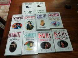 Scarlett, Isaura Elfújta a szél könyvek, könyv csomag