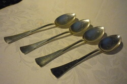 Silver mocha spoon 4 pcs. - English style