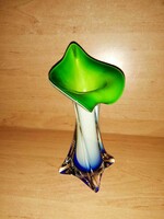 Murano glass calla vase - 19.5 cm high (6/d)