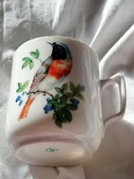 Retro bird mug