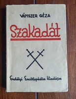 Dedikált pld! Vámszer Géza: Szakadát. Egy szebenmegyei magyar szórvány. Kolozsvár 1940.