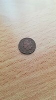 US 1 cent 1901