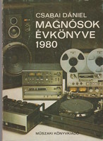 Dániel Csabai: yearbook of tape recorders 1980