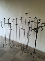 4 candle holders, 1 meter high