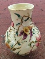 Zsolnay váza – aranyfestéses – Zsolnay Hungary Pécs Hand Painted