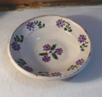 Huge lowland earthenware bowl, second half of the 19th century
