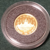 Canada 50 cents 2005 1/25 oz 9999 gold gold proof in original capsule