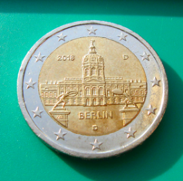 Németország -  2 euró emlékérme – 2018 – Berlin - ''D'' - a Charlottenburgi palota főépülete