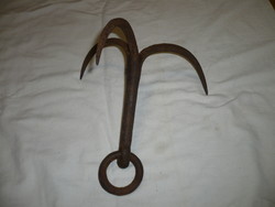 Antik kisméretű kovácsoltvas vasmascska