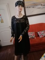More beautiful than me, plus size elegant casual fine Italian lace dress 48 50 120 chest 120 length